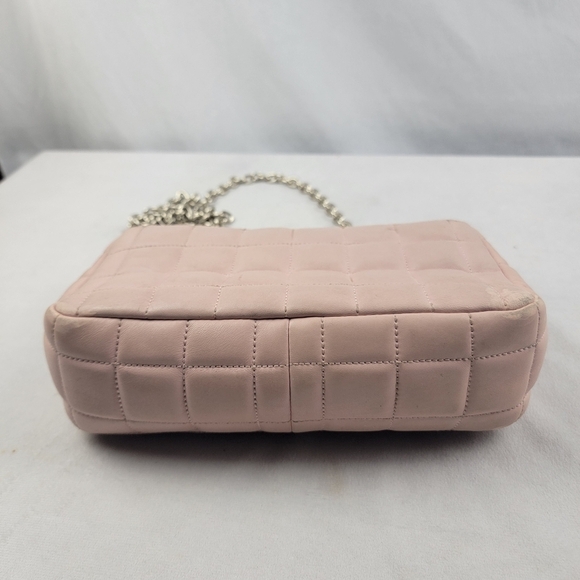 Michael Kors Soho leather quilted shoulder bag in blush - Picture 5 of 15
